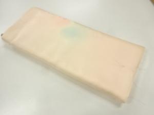 アンティーク　花模様織出し長襦袢洗い張り